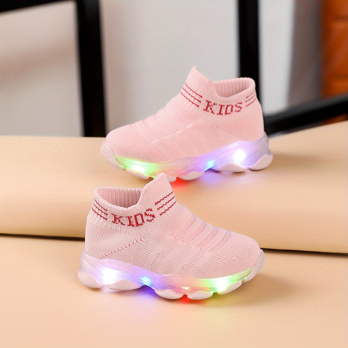 LightUp Toddler Sneakers Cute Comfy SlipResResistant Fun