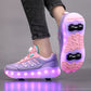 LightUp Skateboard Shoes Sparkly Fun for Girls