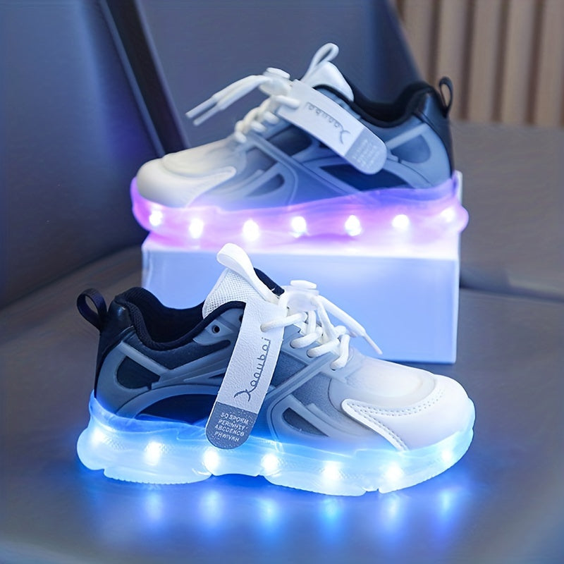 Cool Kicks LightUp ColorChanging USB Charging Shoes