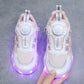 GlowRun Kids Trendy Colorful Comfy LightUp Sneakers